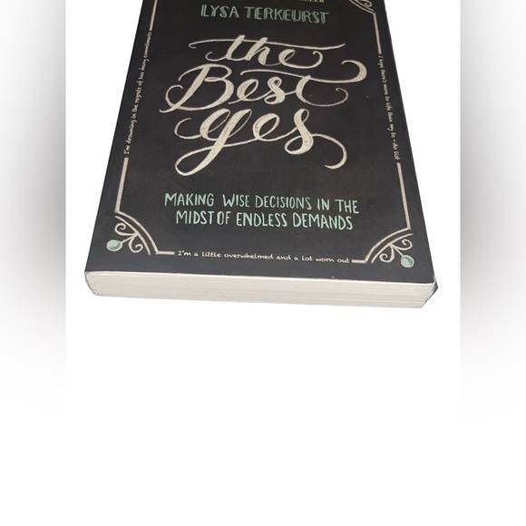 The Best Yes by Lysa TerKeurst New York Times Bestseller NEW Thomas Nelson Books - Picture 4 of 6